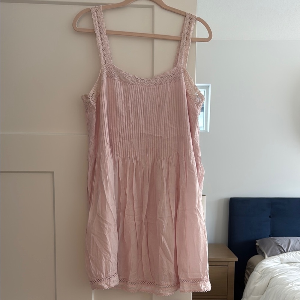 Wilfred light pink dress